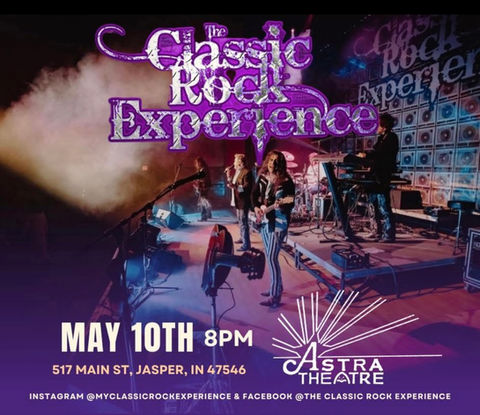 The Classic Rock Experience Promotional Flyer