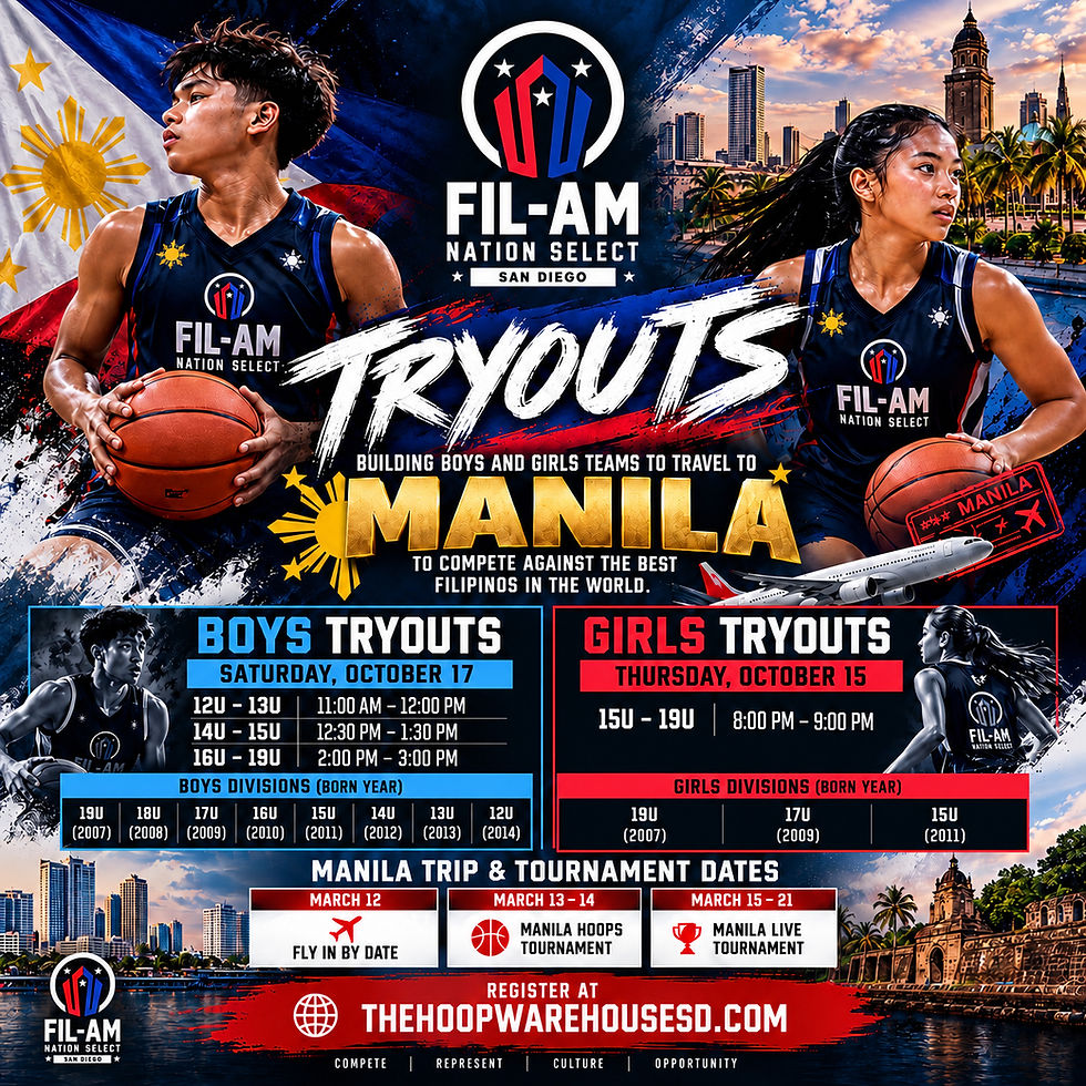 FILAM NATION SAN DIEGO TRYOUTS