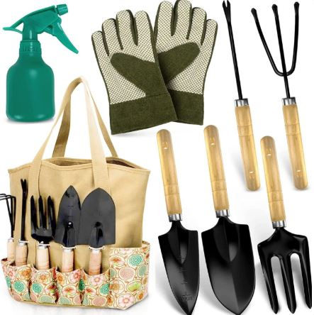 Deluxe Stainless Steel Garden Tool Kit