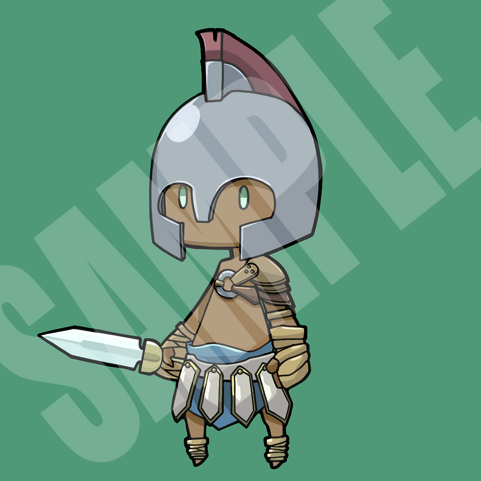 サムネイル： 【進化するファンタジーキャラ】剣闘士