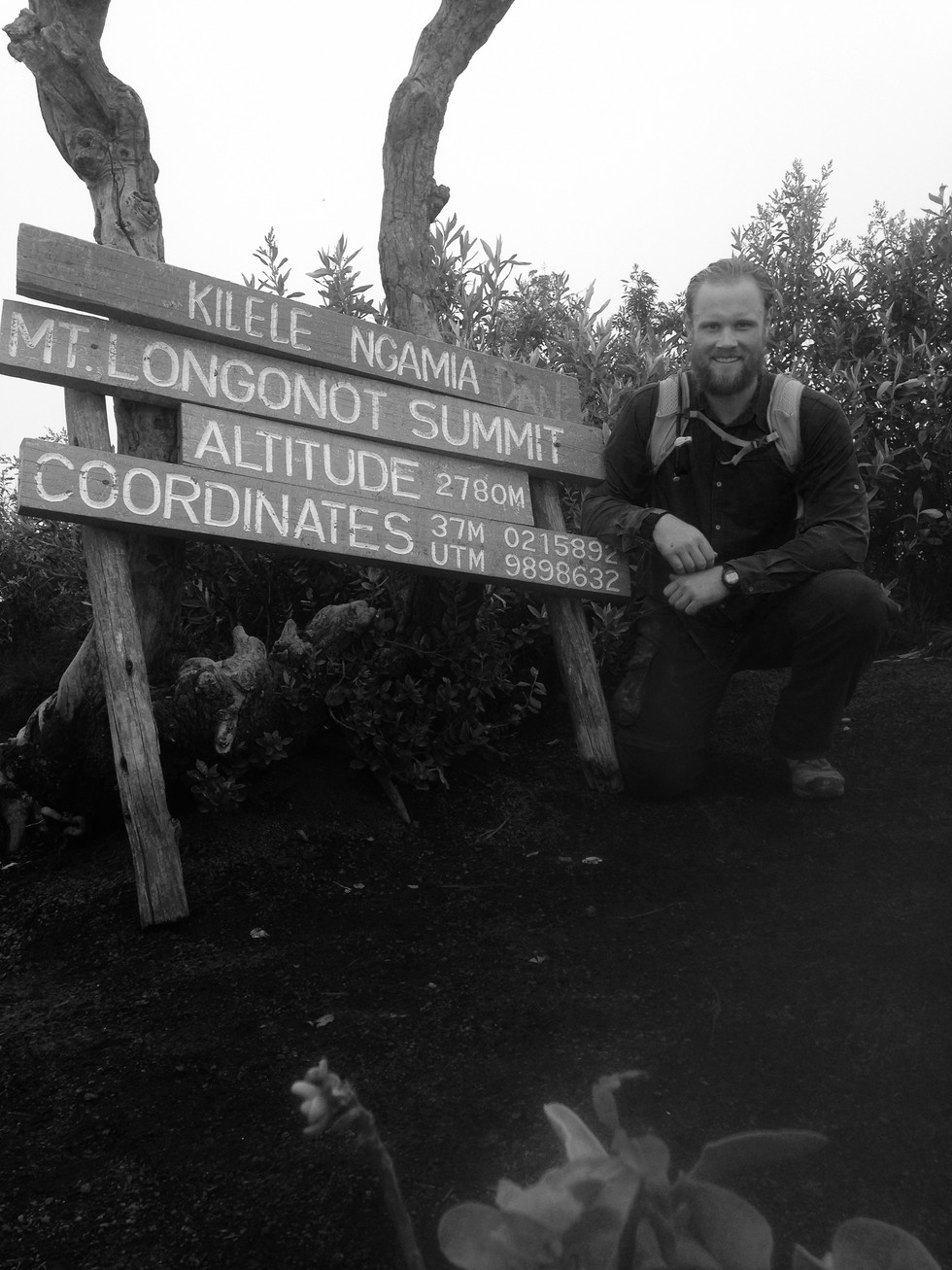 Hiking in Kenya during an SF deployment