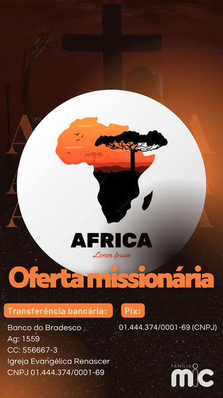 AFRICA  |  Oferta missionária