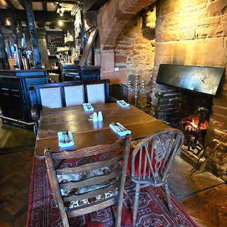 Fireplace at Dockray Hall