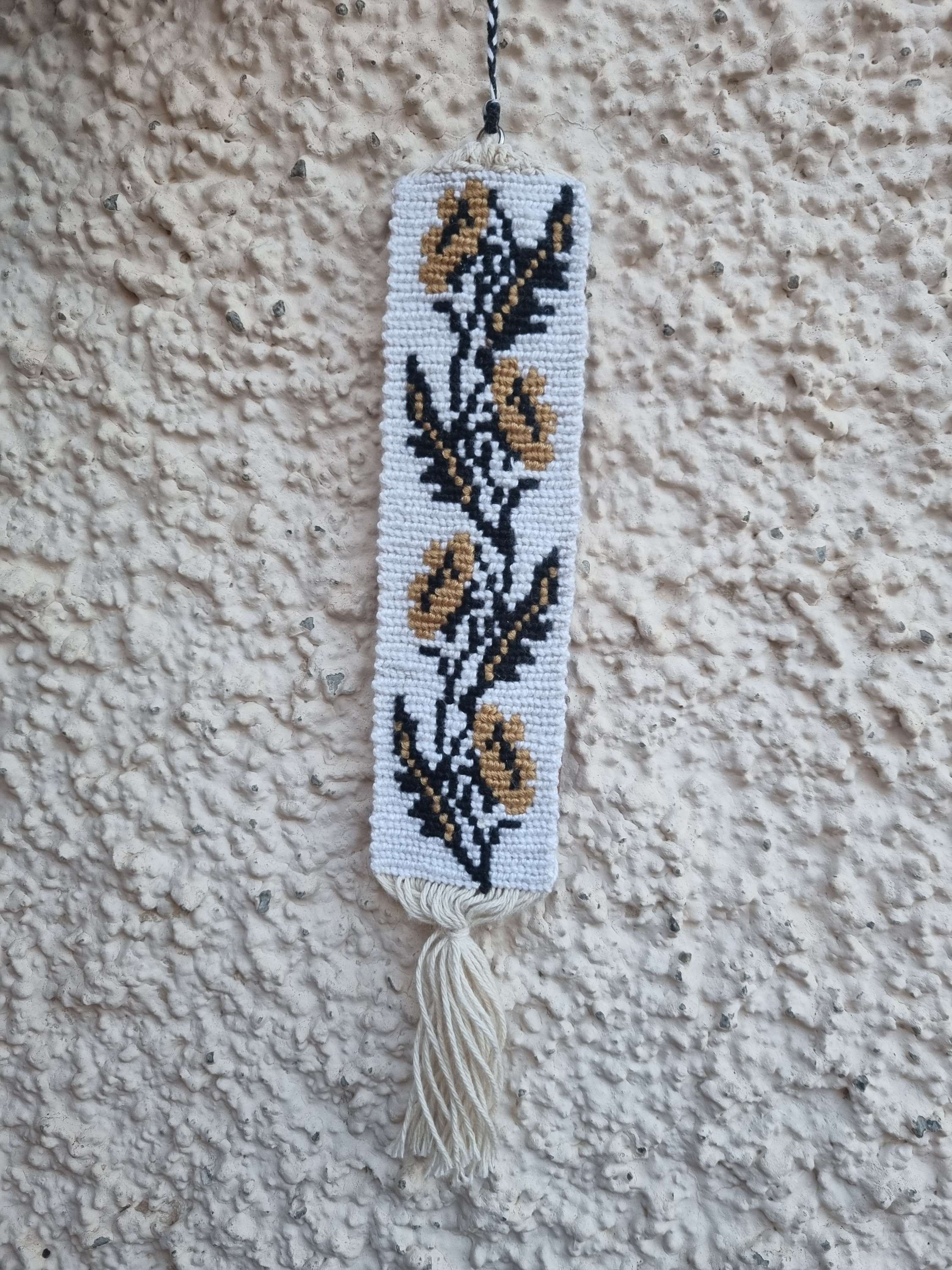 Marque page alpha fleurs bohème 