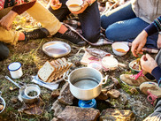 Breakfast at the Campsite