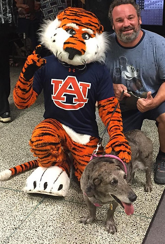 Eric, Anabell, and Aubie