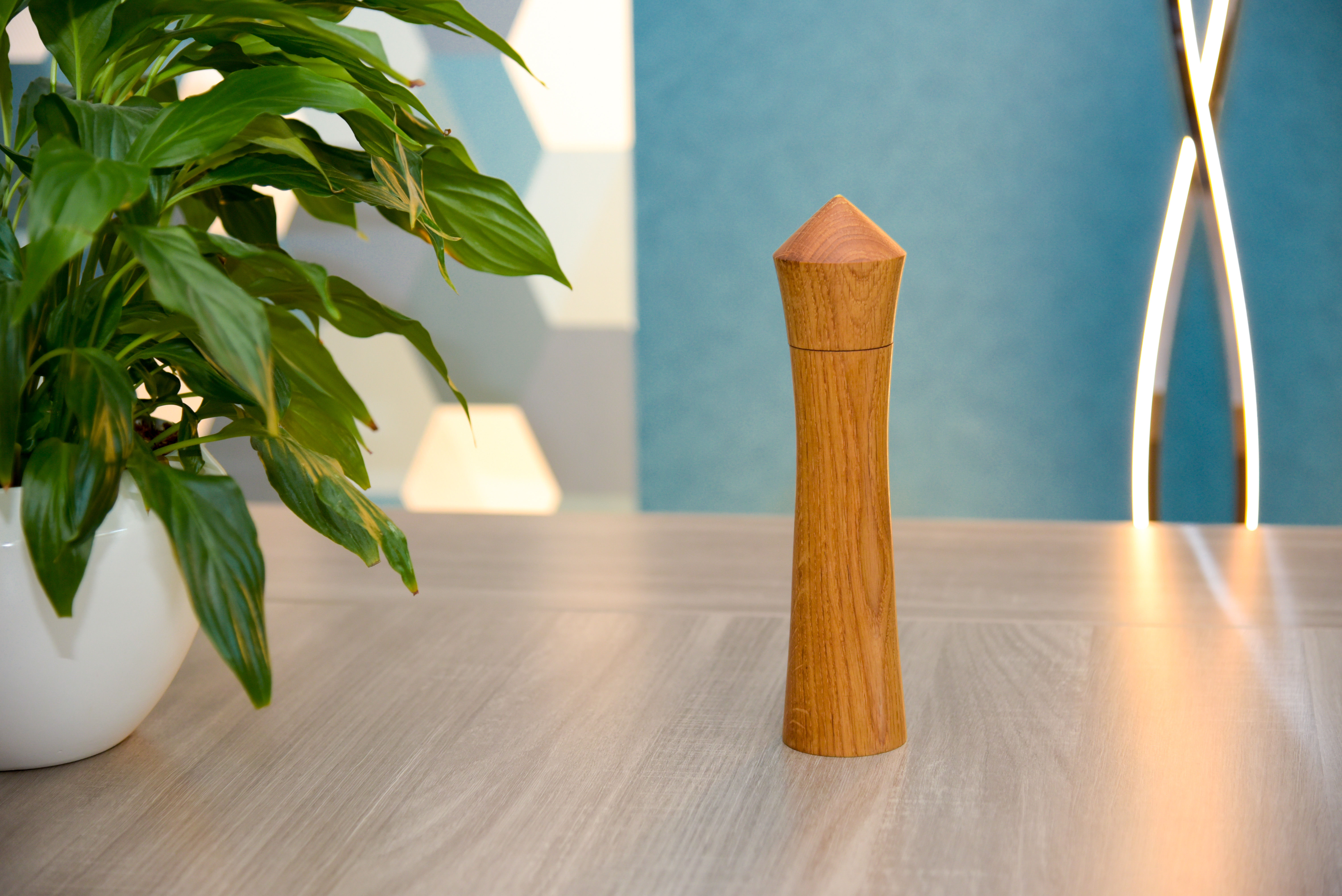 Moulin à poivre et sel - Broyeur Céramique - Chêne