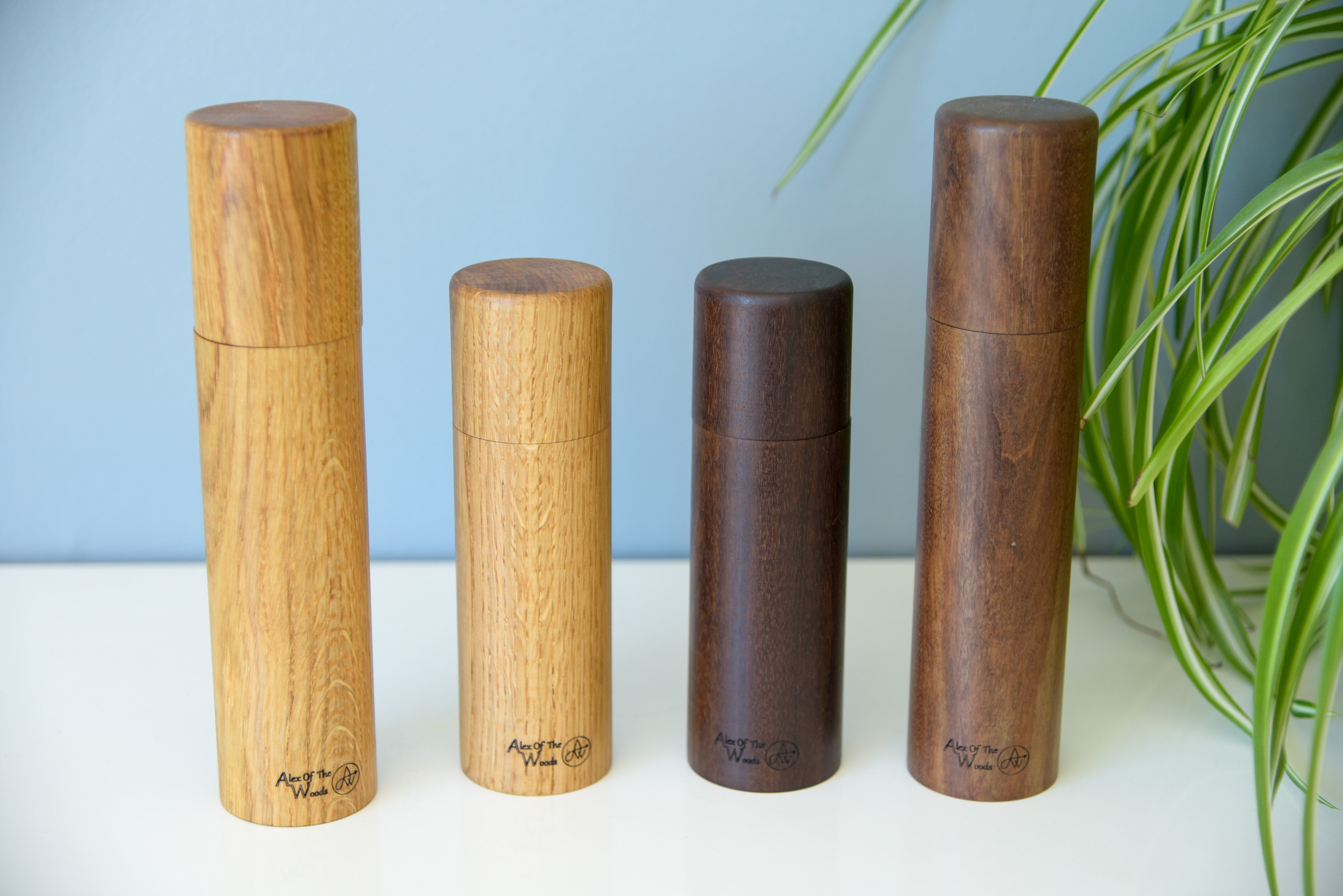 Moulin à poivre et sel - Broyeur Céramique - Noyer ou Chêne