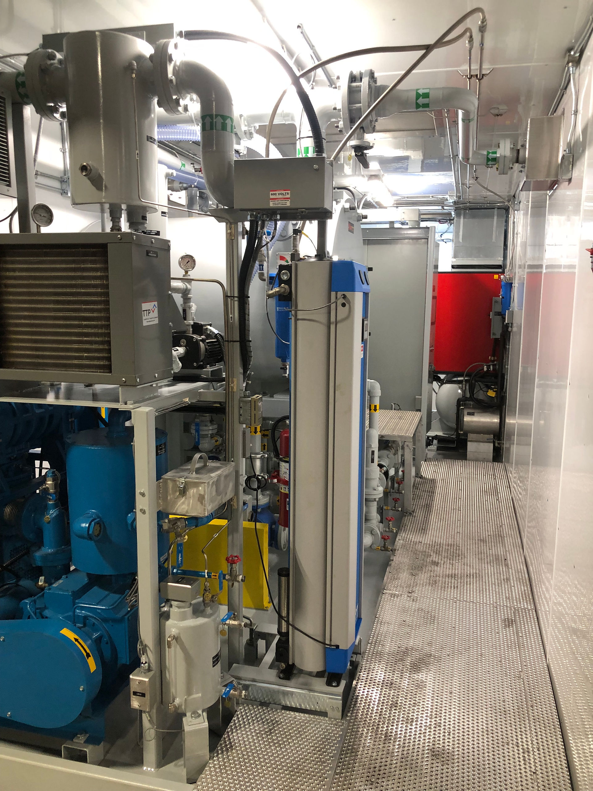 3600 GPH Transformer Oil Degasifier and a Dry Air System