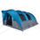 Thumbnail: Camping Tent 185T Polyester Waterproof Outdoor Tunnel Tent 2 Bedrooms 4 Windows 