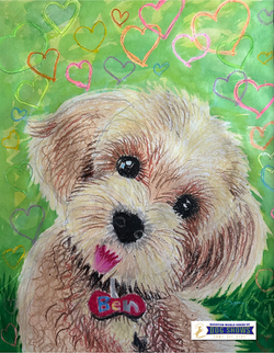 "Cute Dog" by Ashlyn Hew