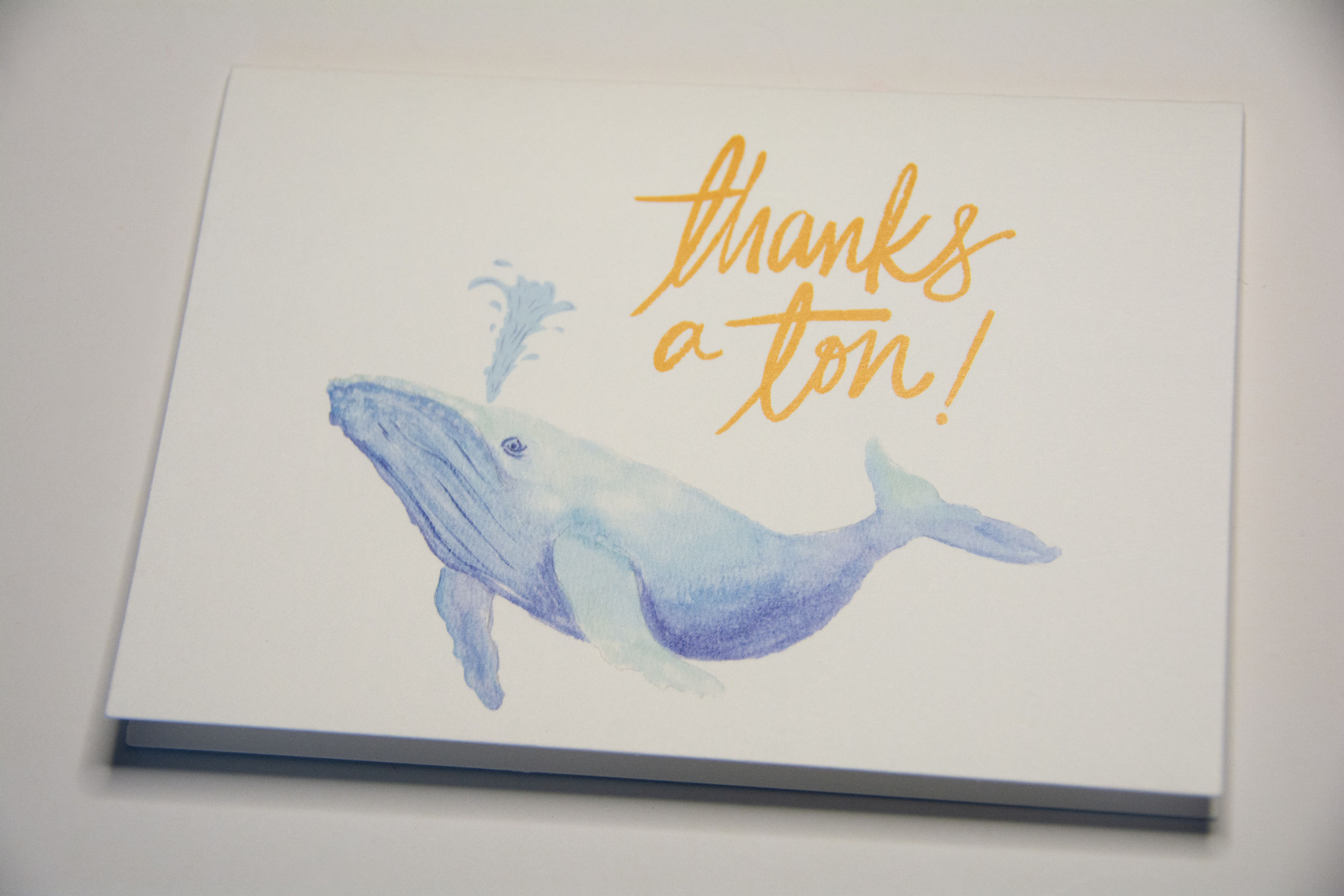Thanks a Ton Thank You Card