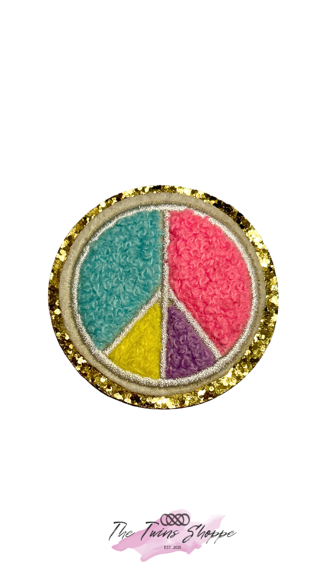 Peace Sign Patch Sticker