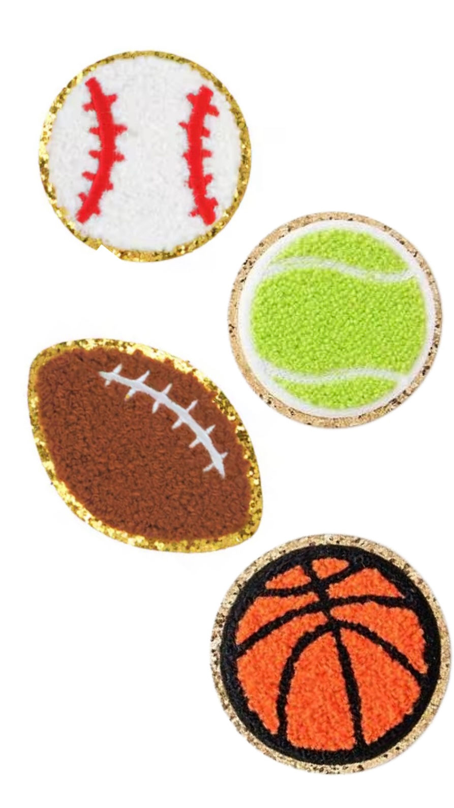 Chenille Sports Patches
