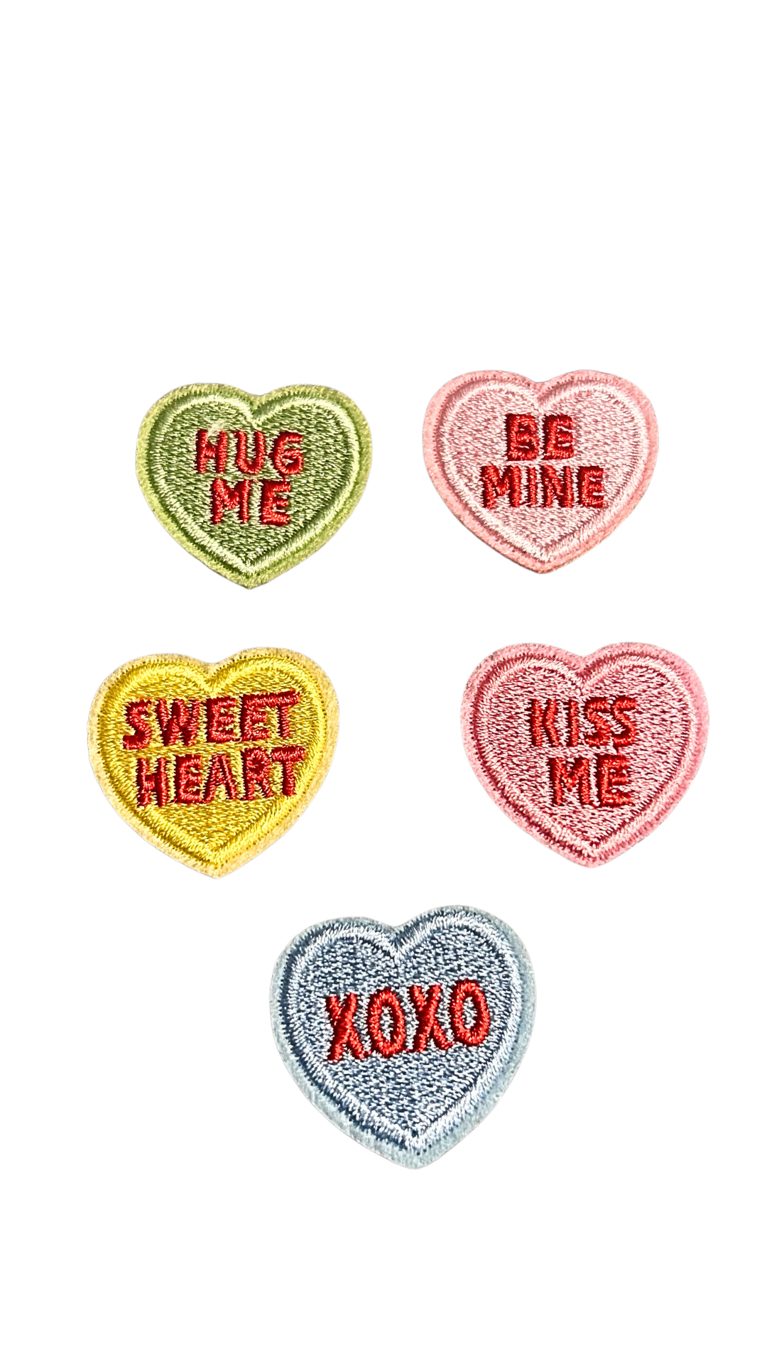 Conversation Heart Sticker or Iron on Patch