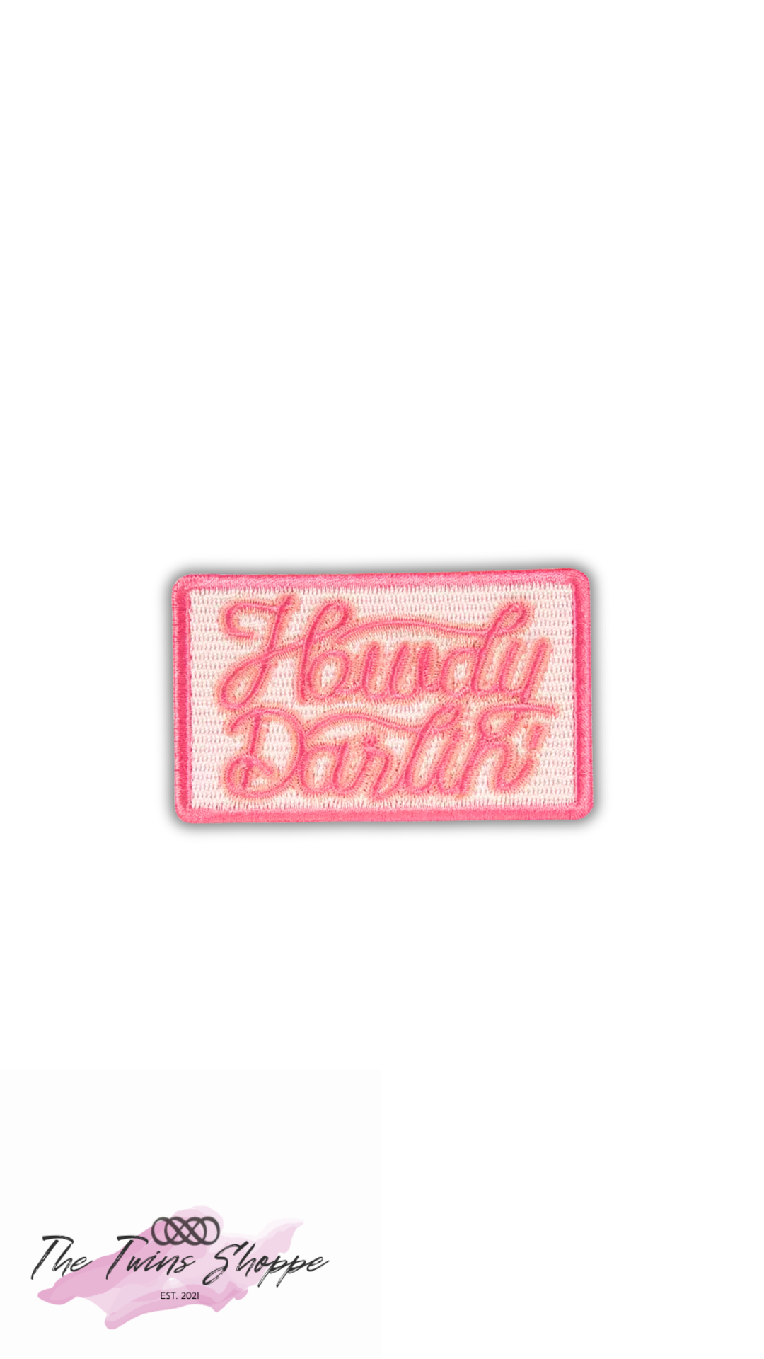 Howdy Darlin’ Hat Patch