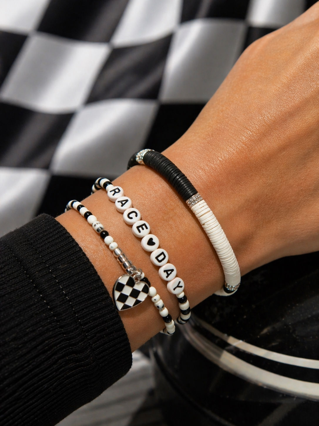 Race Day Stack Stretch Bracelets