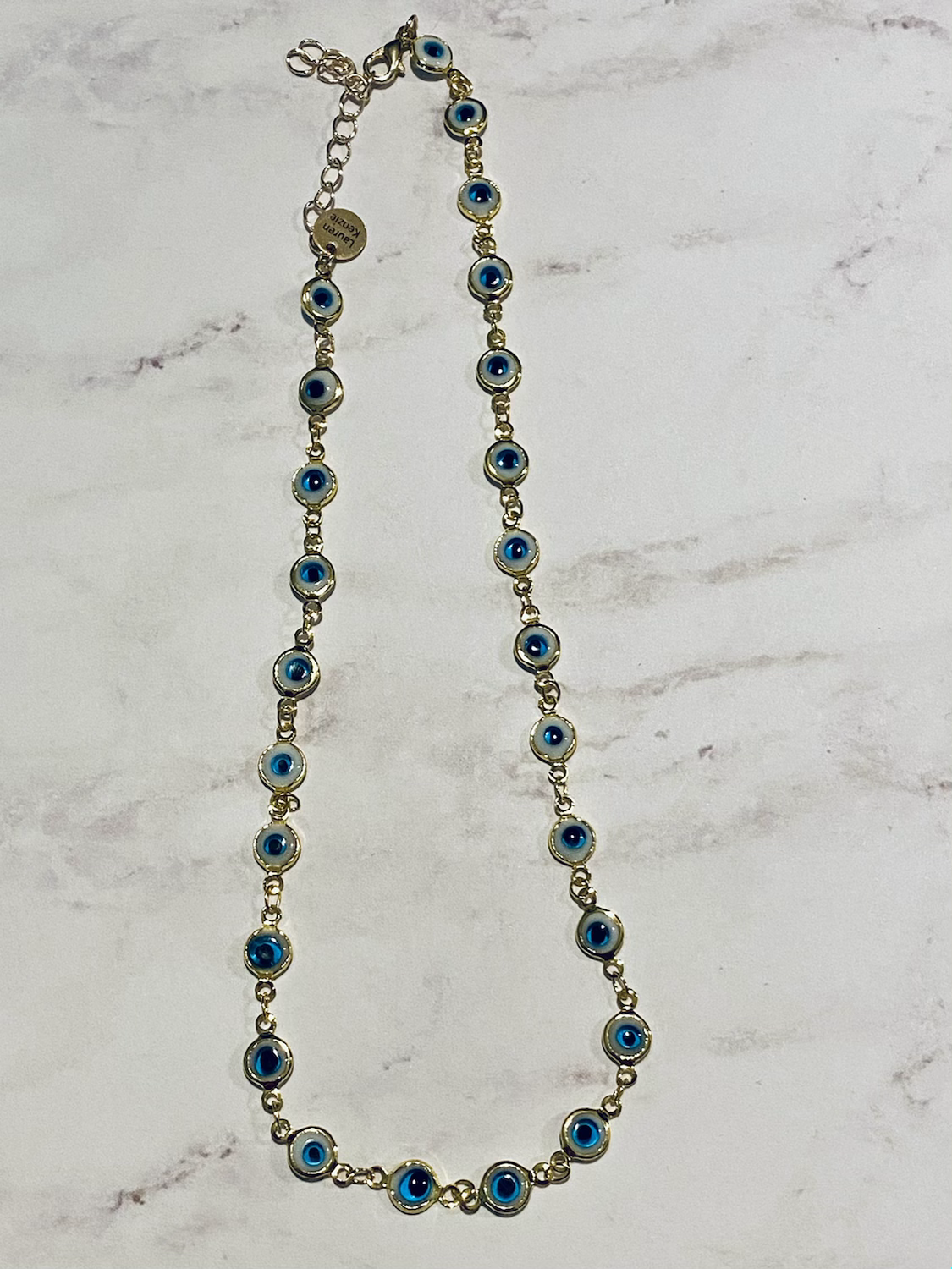 Evil Eye Necklace by Lauren Kenzie