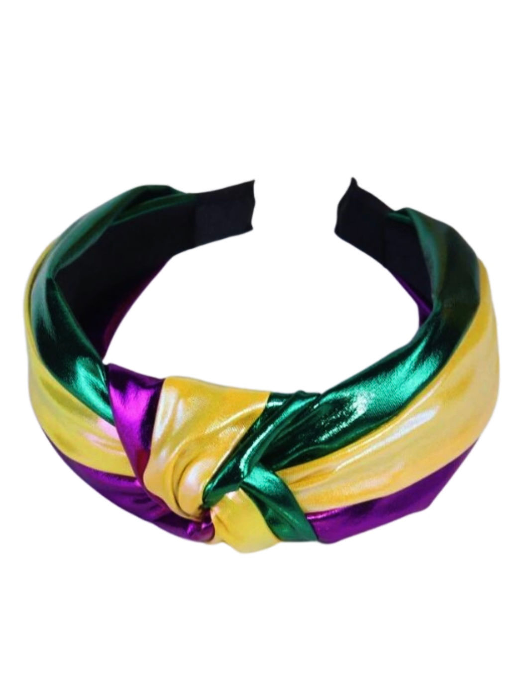 Mardi Gras Knot Headband