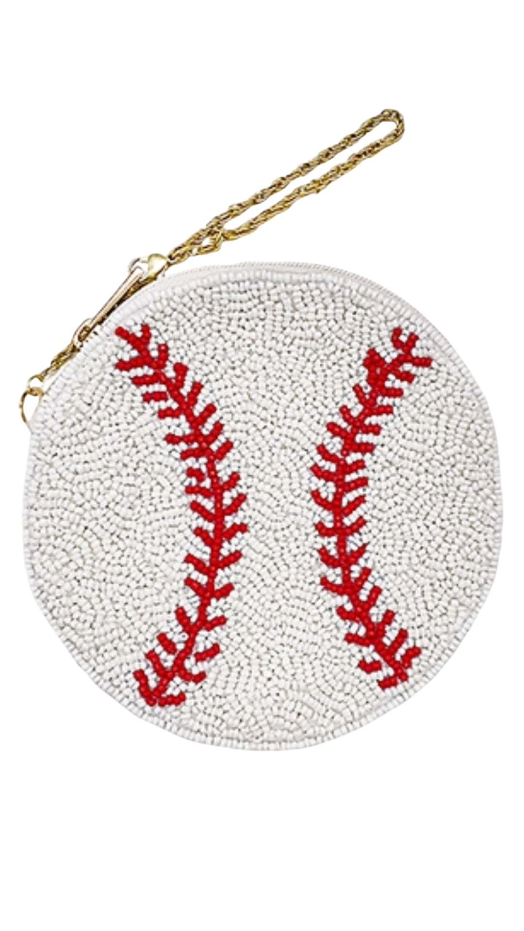 Take Me Out To The Ball Game Baseball Coin Pouch