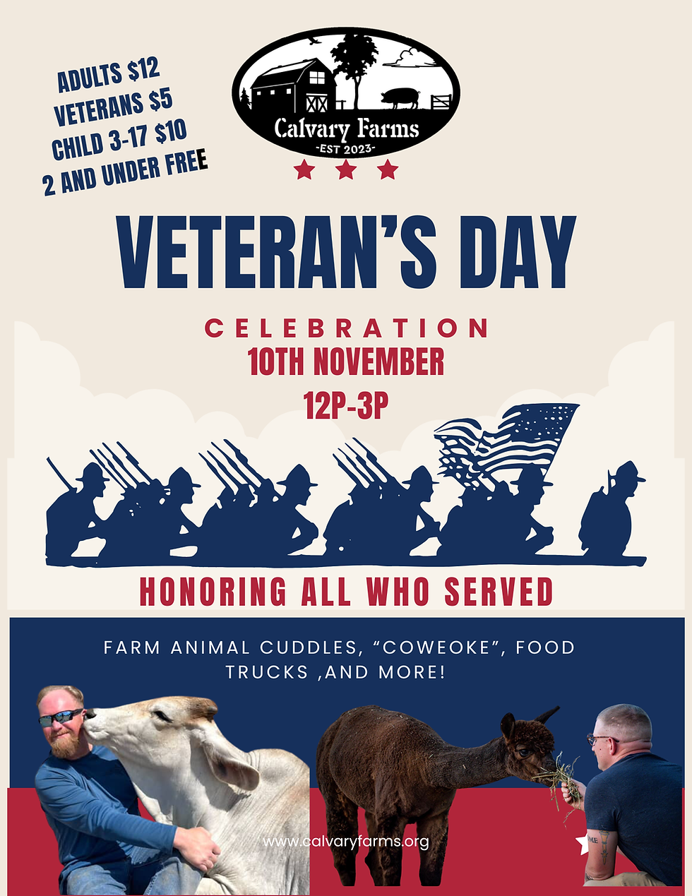 Calvary Farms Veteran's Celebration