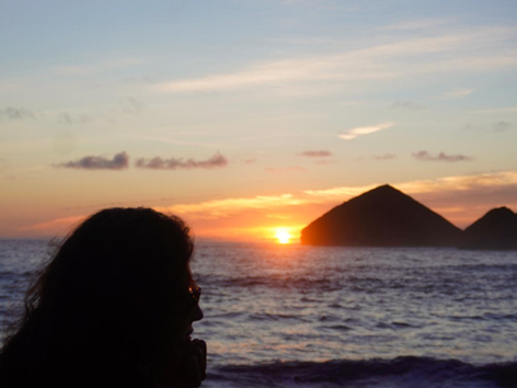 Sonnenuntergang auf den Azoren