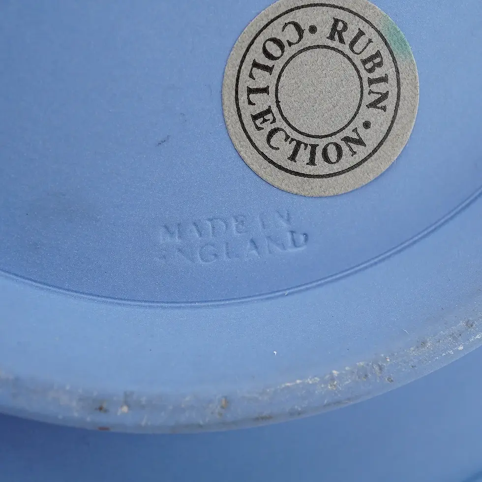 Thumbnail: Wedgwood Jasperware base with Rubin Collection sticker