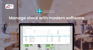 Manage stock with modern software - Dynamics 365 Business Central