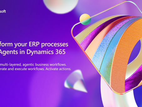 Transform your ERP processes with Agents in Dynamics 365