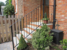Handmade iron handrails