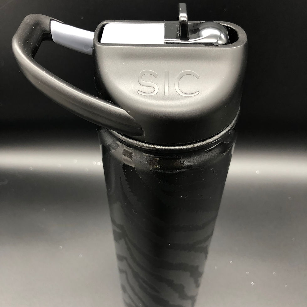 Thumbnail: black zebra SIC water bottle
