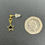 Thumbnail: black small star earrings