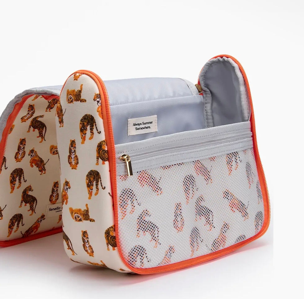 Thumbnail: tiger hanging wash bag