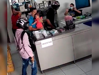 Assaltantes armados invadem loja e praticam roubo no município de Cajazeiras