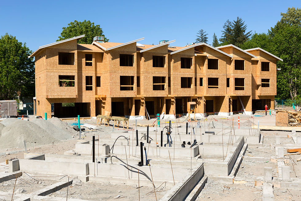 Chantier de construction résidentielle