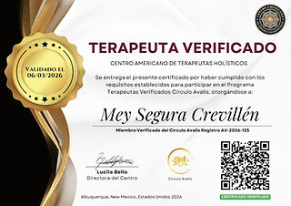 TERAPEUTA VERIFICADO