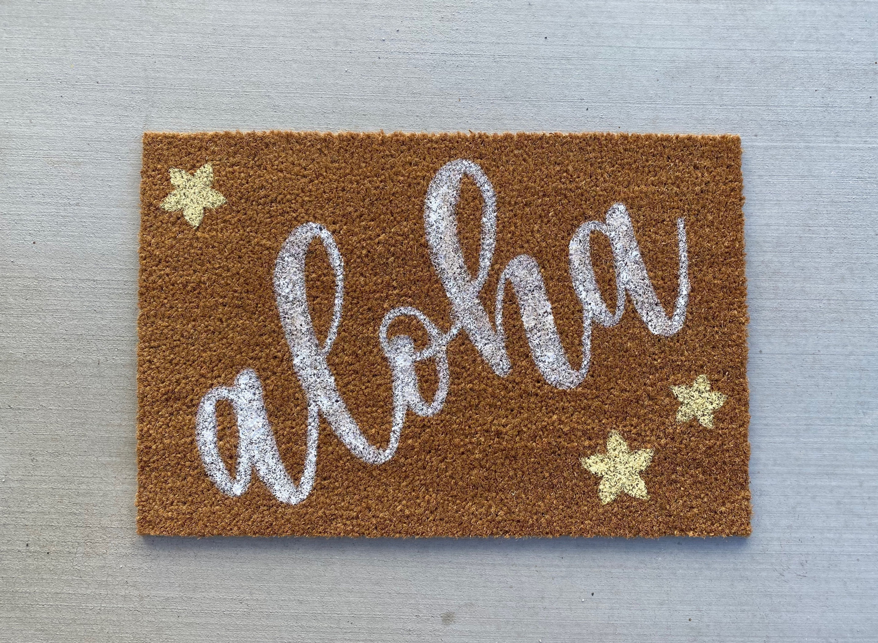 Aloha doormat