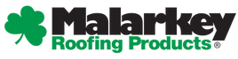 Malarkey Roofing Products logo representing premium roofing materials used by Hilltop Roofing