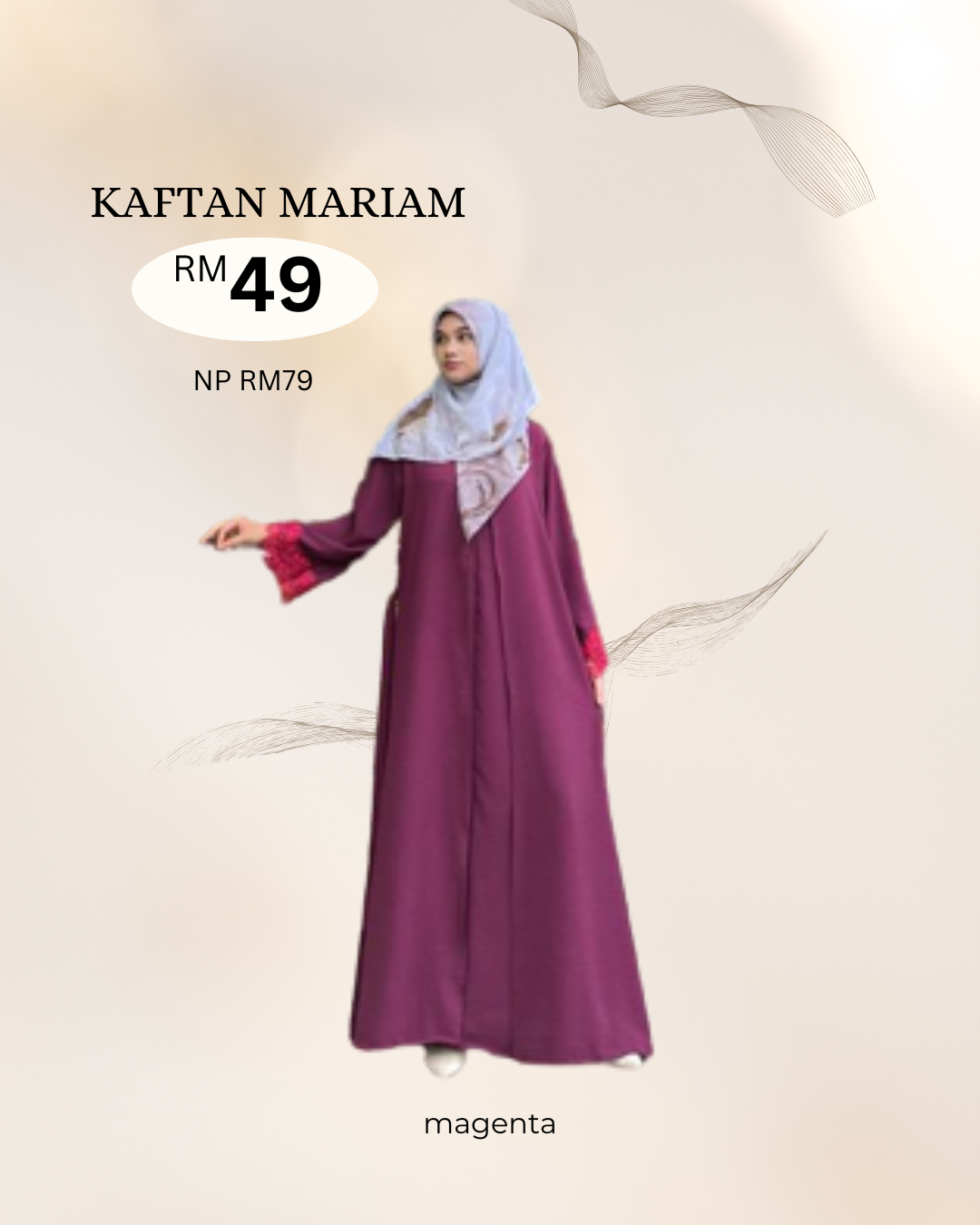 Baju Kurung Kaftan