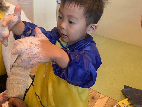 Soapy foamy