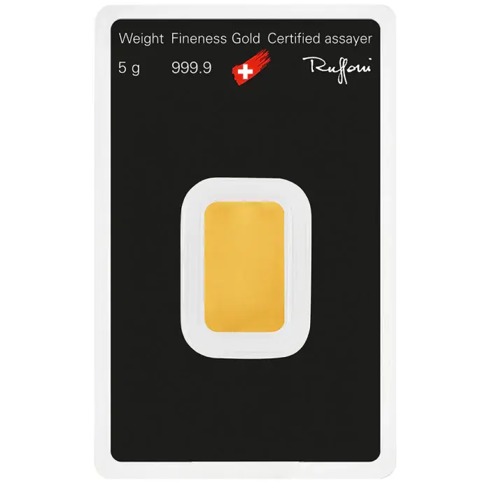 Sztabka złota 2g Argor-Heraeus