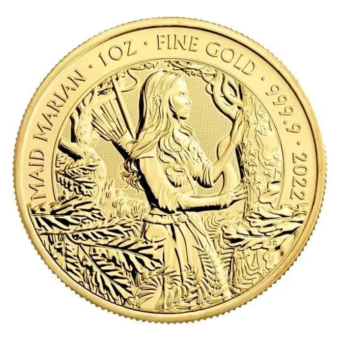 Myths & Legends: Maid Marian 1 uncja złota 2022