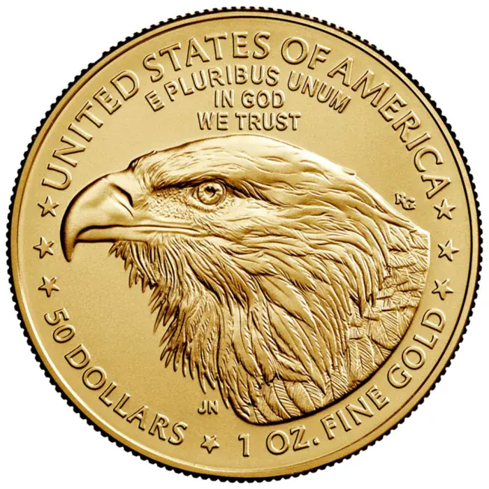 Amerykański Orzeł 1 uncja złota - 2024r.