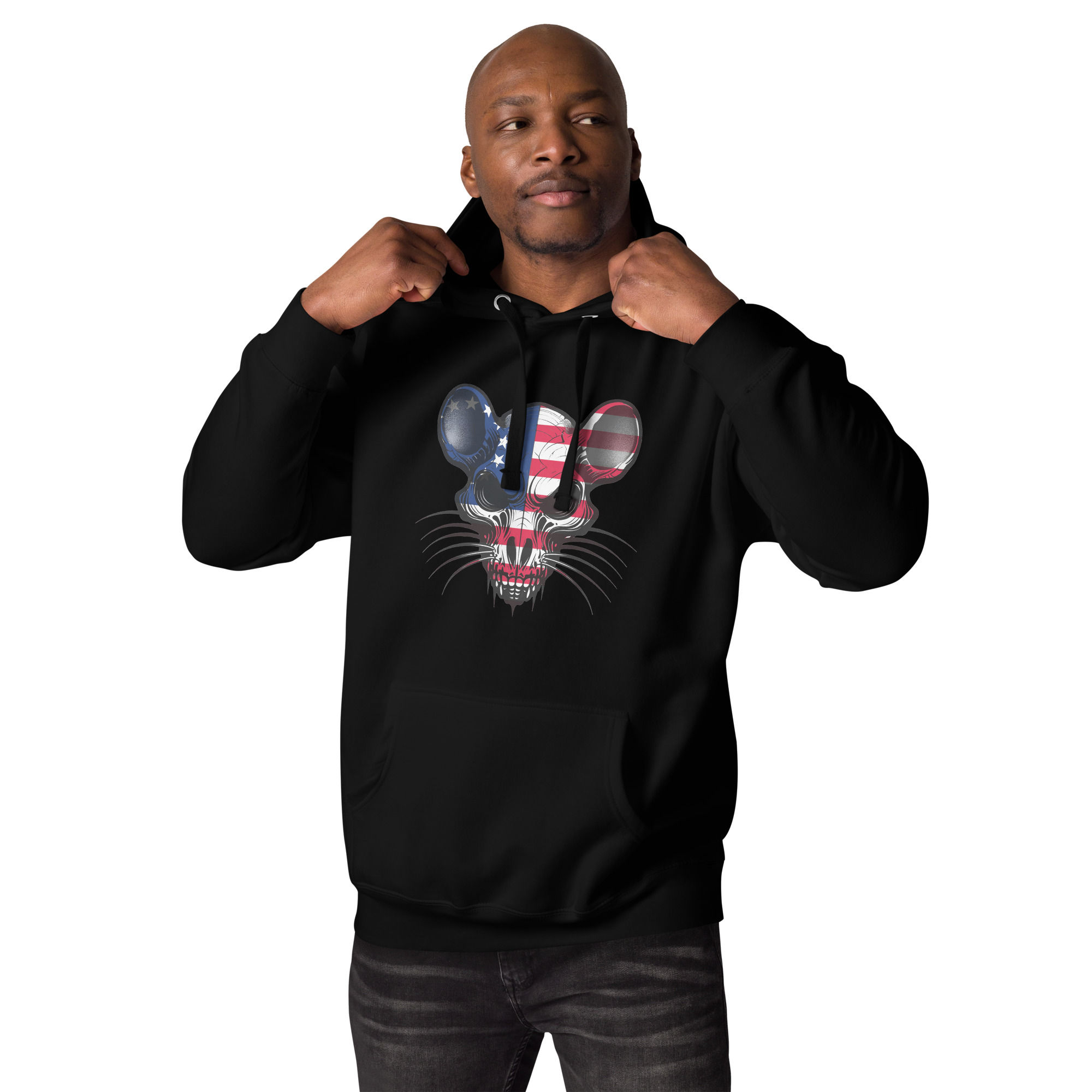 Betsy Ross Rat Unisex Hoodie