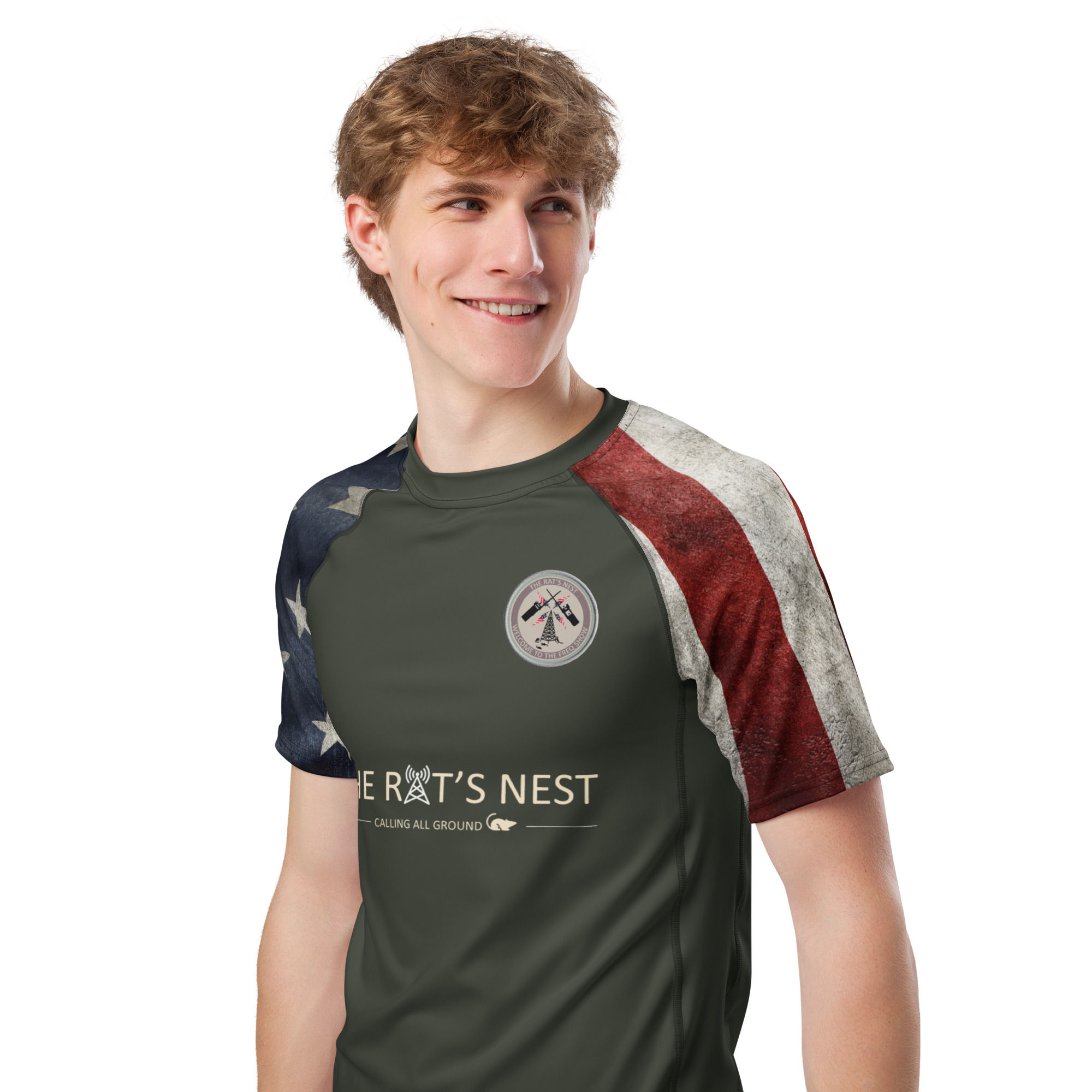 The Rat's Nest Men’s Rash Guard