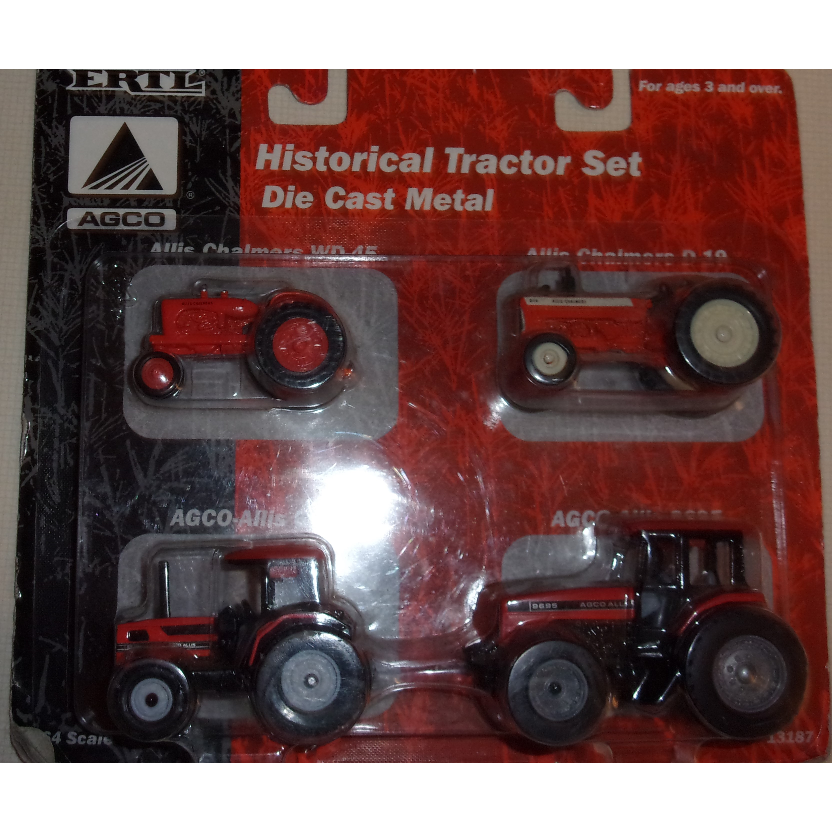 1/64 Ertl Agco Historical Set