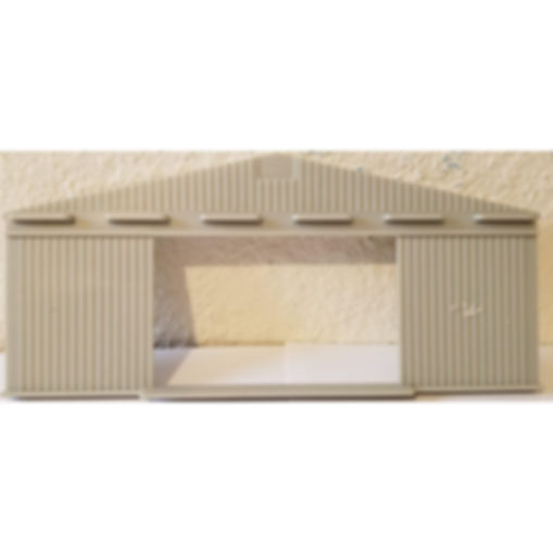 1/64 Ertl Farm Country Grey Machine Shed End