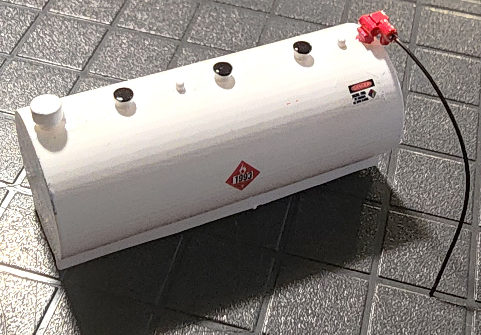 1/64 3D Printed 1000 Gal Fuel Tank