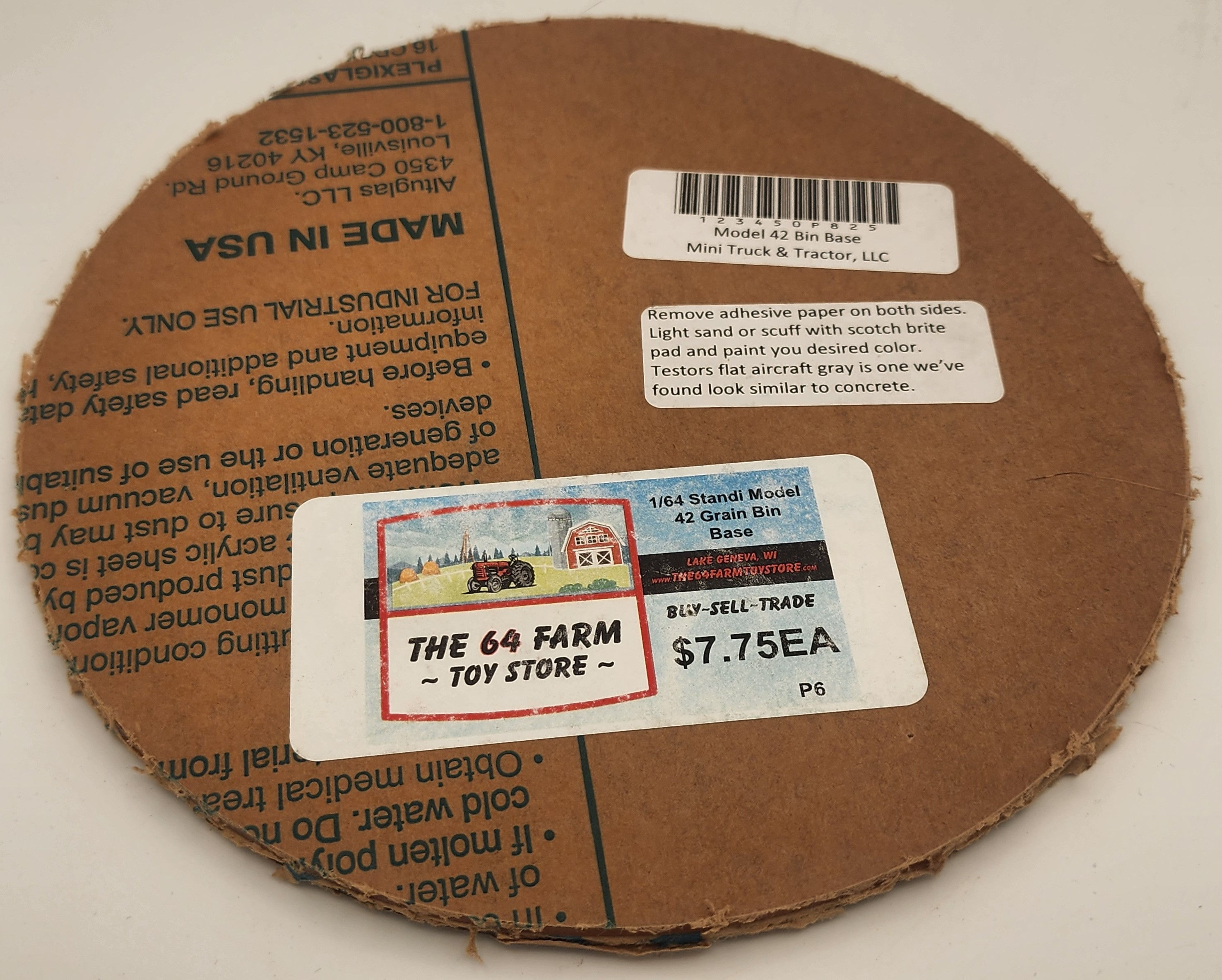 1/64 Standi Toys Model 42 Grain Bin Base