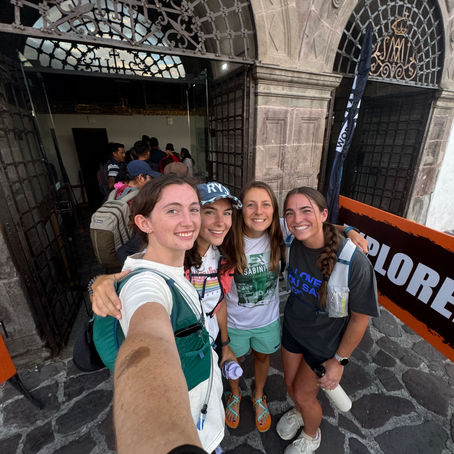 "Look at the llamas" Quito, Ecuador 